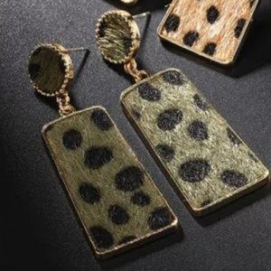 Animal Print Earrings